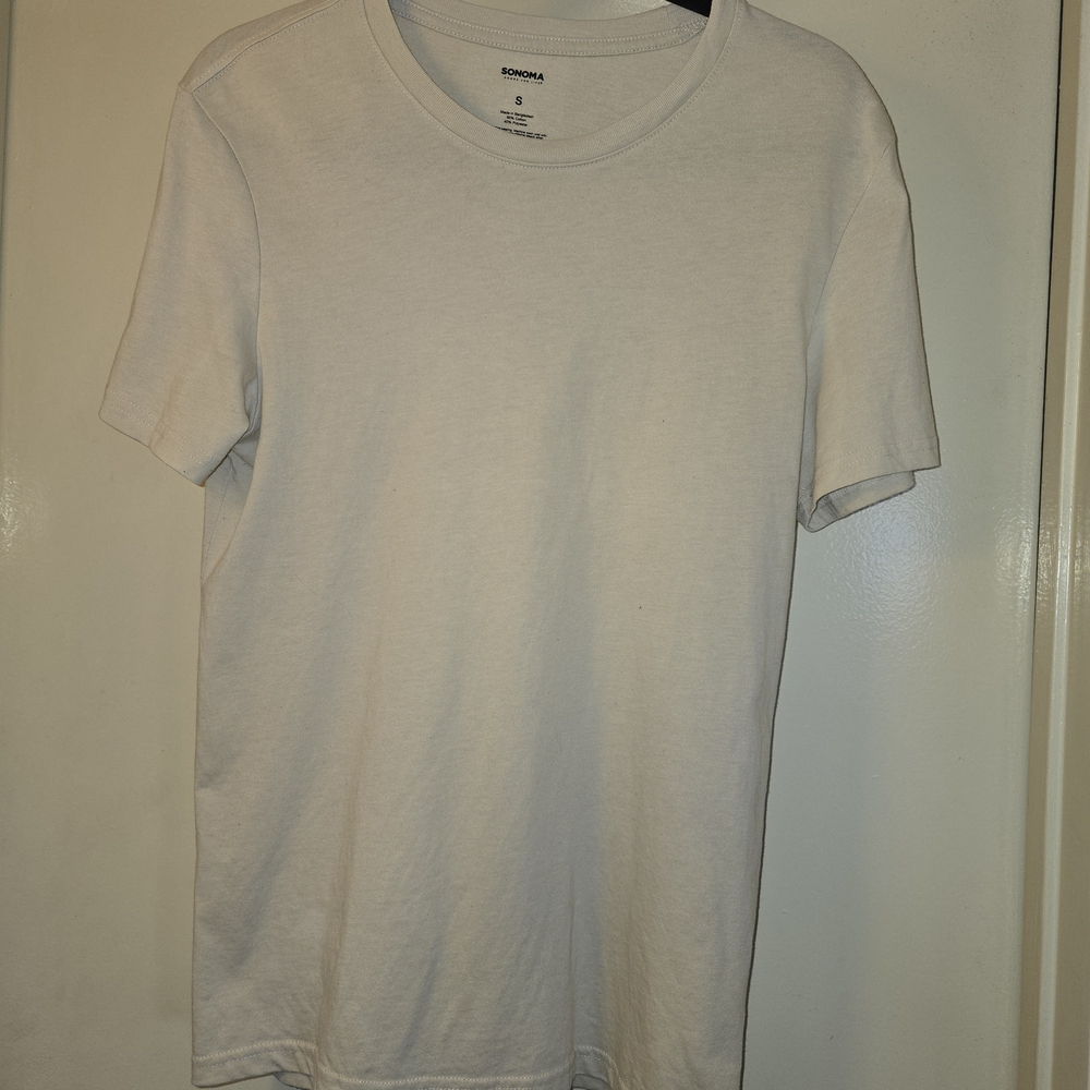Sonoma‎ Classic Beige Pre-owned Short Sleeve Tee